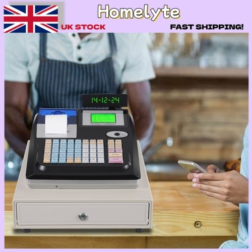 Cash register electronic black - register,