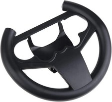 Gaming Racing Steering Wheel Attachment For PS4 Controller Black - Unused