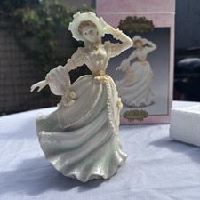 Vintage Leonardo Collection Figure Winter Breeze Beautiful Condition