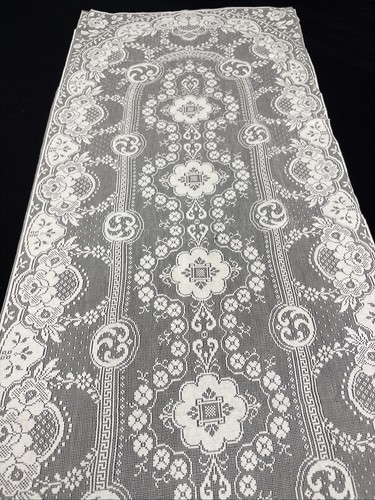 Vintage lace table runner - vintage,