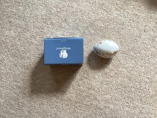 Wedgewood “Mirabelle” Mini Egg Shaped Trinket Box With Original Box