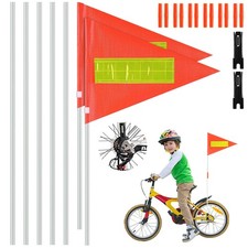 2 Sets Bicycle Safety Flag