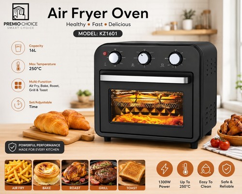 16l air fryer oven 1300w - 16l,