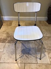 Tavo Formica Stacking Kitchen Dining Chair Vintage Mid Century Modern 1950's