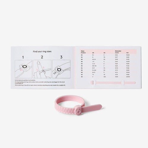 Pandora ring sizer pink brand - sizer,