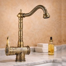 Antique Brass Bathroom Sink