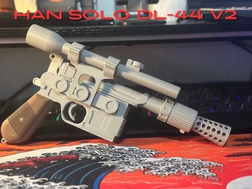 Han solo blaster replica - han,