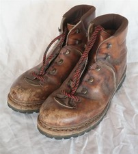 Vtg Size 7 M RAICHLE Mountaineering boots Hiking Leather shoes Switzerland