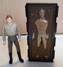 Original Vintage 1984 Star Wars Han Solo in Carbonite Last 17 Action Figure RotJ