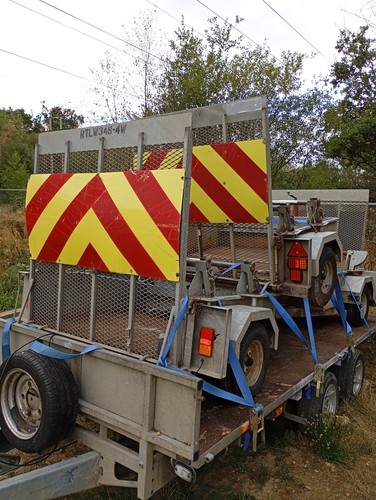 499 plant quad trailer w - trailer, c/w