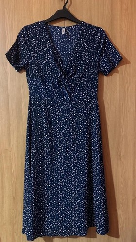 Stella morgan navy - floral, midi