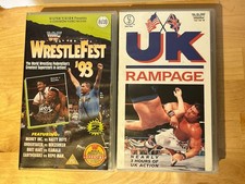 WWF - Wrestlefest '93 (VHS, 1993) and UK rampage