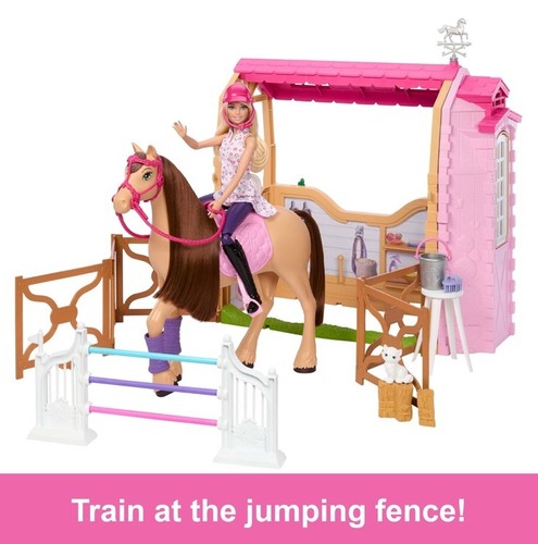 Barbie toy stable playset with - toy,