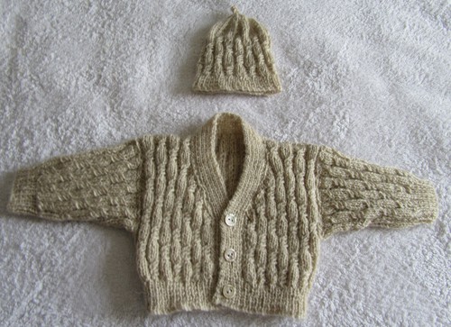 Hand knitted light weight