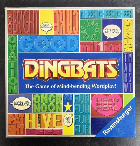 Dingbats board game - dingbats,
