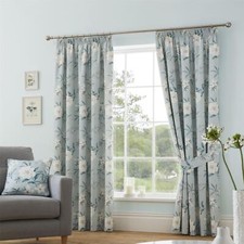 Eve Pencil Pleat Curtains with