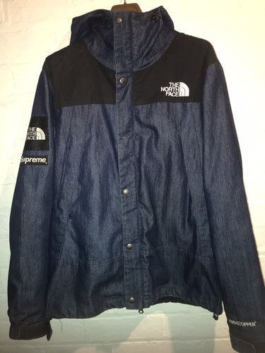 Supreme north face denim dot - x,