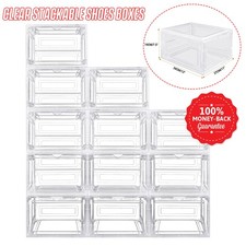 6/9/12 Pcs Shoe Storage Boxes