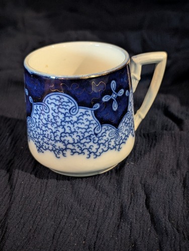 Blue persian teacup - persian,