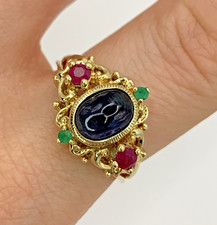 Sapphire ruby emerald - sapphire,