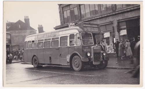1951 london transport bus - london,