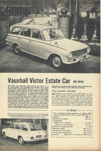 Vauxhall victor estate - vauxhall, fb