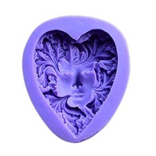 Silicone Leaf Face Shape Mold