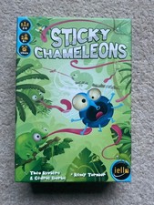 Sticky Chameleons Game - 100% Complete - VGC - IELLO - Dexterity Family Game Fun