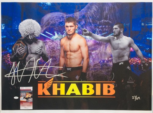 Khabib nurmagomedov signed - nurmagomedov,