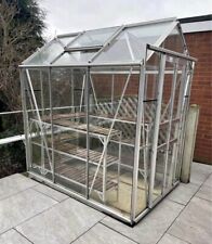 Simplicity 6ft x 4ft Toughened Glass Greenhouse Dismantled