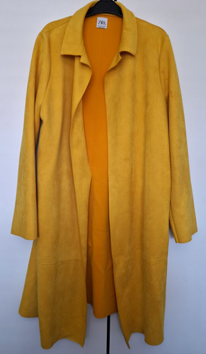 Zara women yellow faux - zara,