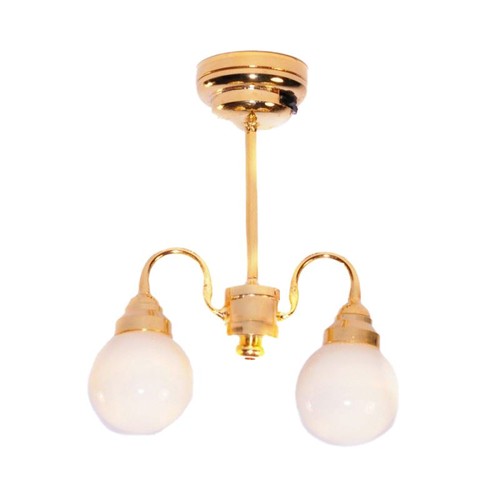 Dolls house brass double - dolls,