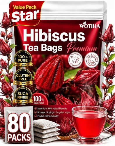 Premium hibiscus flowers - 80,