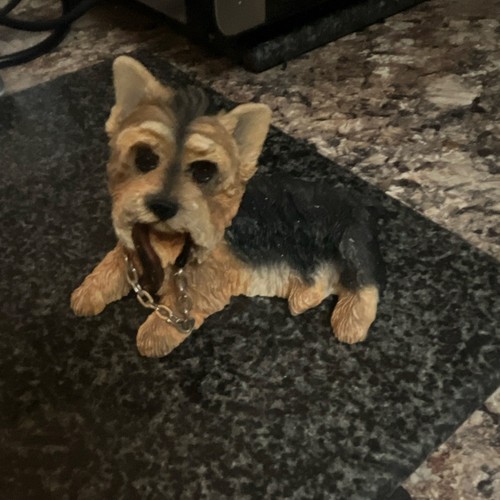 Yorkshire terrier dog figurine - yorkshire,