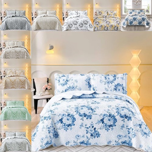 Comforter set 3pc quilted - comforter,
