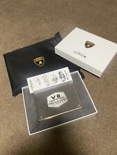 NEW GENUINE ONE YEAR OF OWNERSHIP GIFT FROM LAMBORGHINI URUS V8 ENGINE PLAQUE