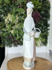 Lladro Woman With Basket