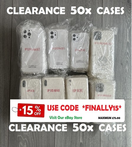 50x joblot cases iphone - cases,