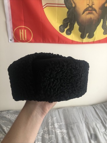 Astrakhan ushanka - astrakhan,