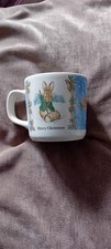 Small Merry Christmas Peter Rabbit Wedgwood Mug