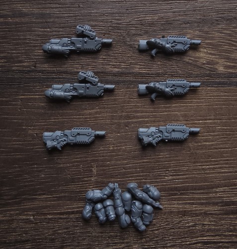 Necromunda van saar lasguns - necromunda,