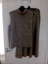 New - Roman Originals - Quality 2 piece sleeveless top and skirt - Size UK 14-16