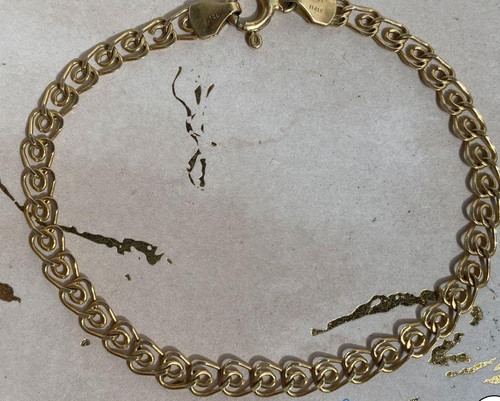 Solid 14k gold - gold, italian