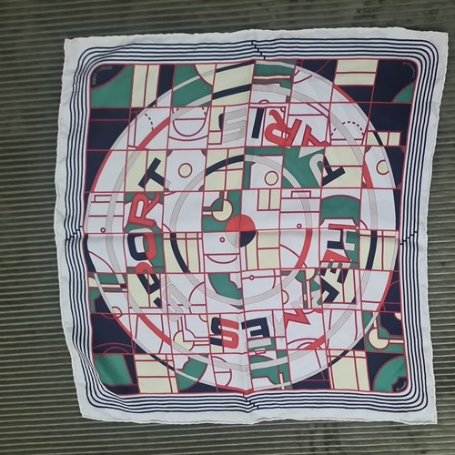 Hermes sport silk scarf - “sport”,