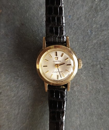 Vintage omega ladymatic 14k - vintage,