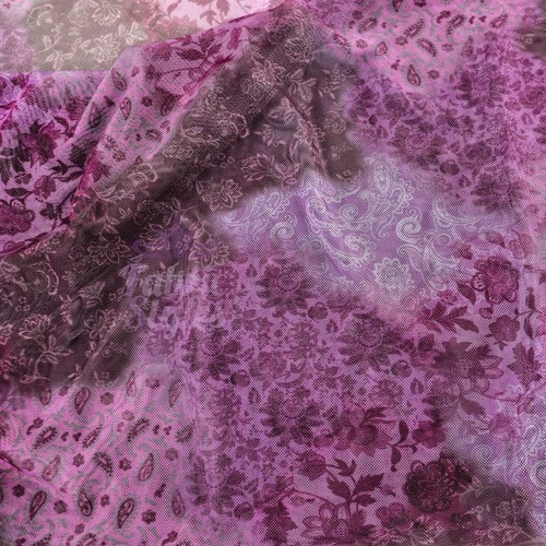 Purple tie dye floral power - dye,