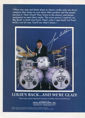 1983 print pearl drum - 1983,