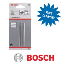 BOSCH 82mm Reversible TCT Replacement Planer Blades Set 1 x Pair, 2607000096