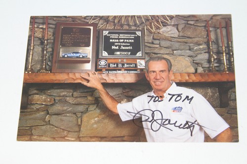 Ned jarrett autographed - ned,