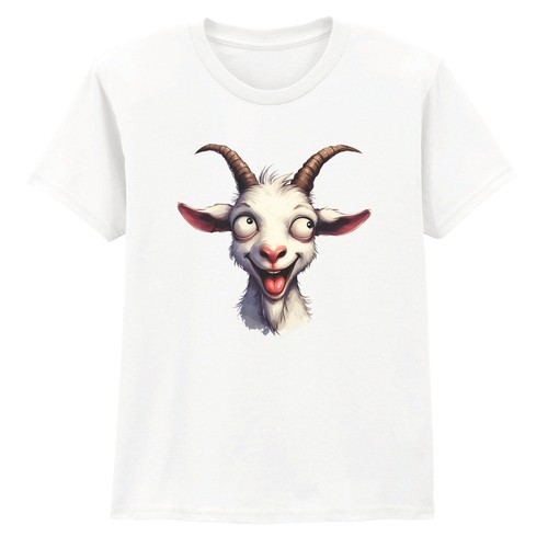 Funny goat kids - kids, t-shirt